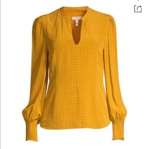 Joie Korina Bell Sleeve Print Blouse